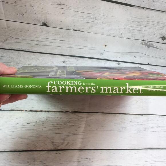 Williams-Sonoma Cooking from the Farmers' Market Cookbook Hard Cover Dust Jacket - Picture 4 of 9